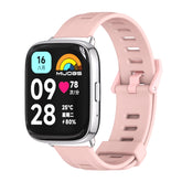 Mijobs Flat Hole Breathable TPU Watch Band